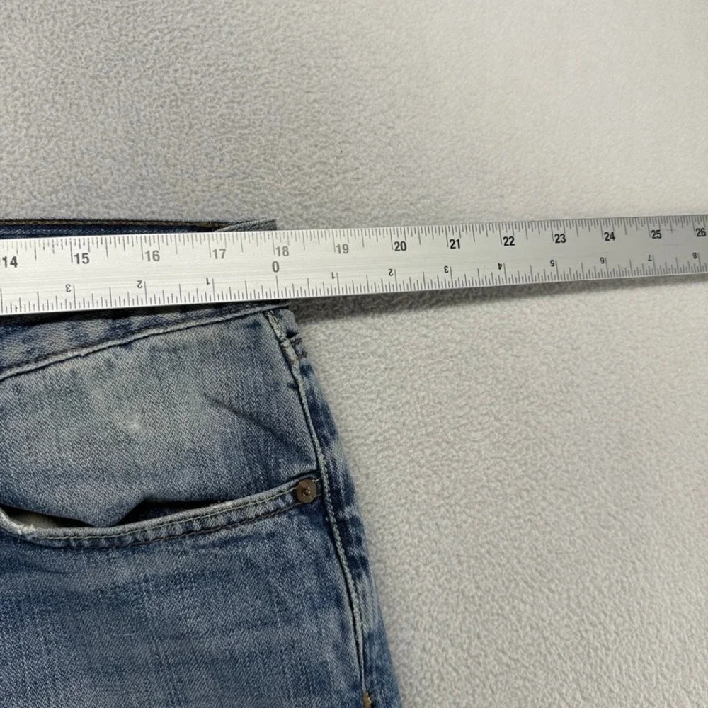 Vintage Banana Republic Jeans Men's 35x32 Blue Bootcut Faded  Baggy Skater y2k